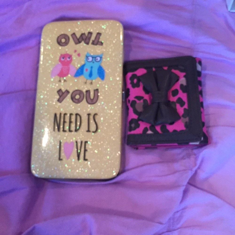 Two Unused Claire’s Wallets
